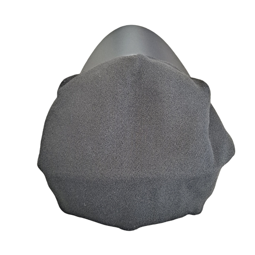 Women's Baker boy black faux leather fabric soft hat cap casual beret new - Picture 10 of 16